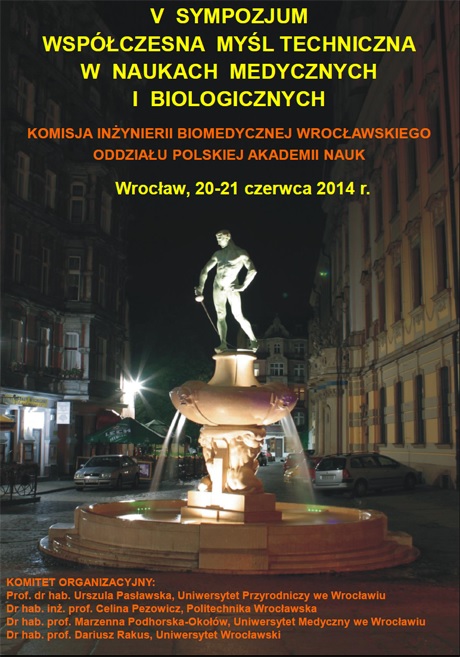 V Sympozjium wspolczesna mysl techniczna