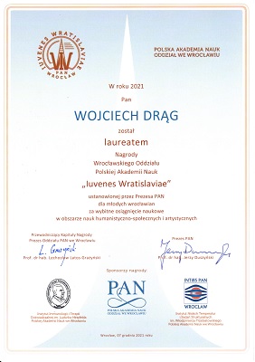 Laureatka Iuvenes Wratislaviae 2020 Magdalena Król